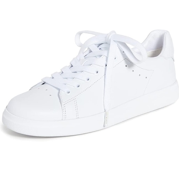 Tory Burch Classic Howell Court White Leather Tennis Shoes Size 8 - Picture 8 of 12